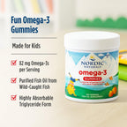 Nordic Naturals Omega-3 Gummies Tangerine with EPA & DHA

