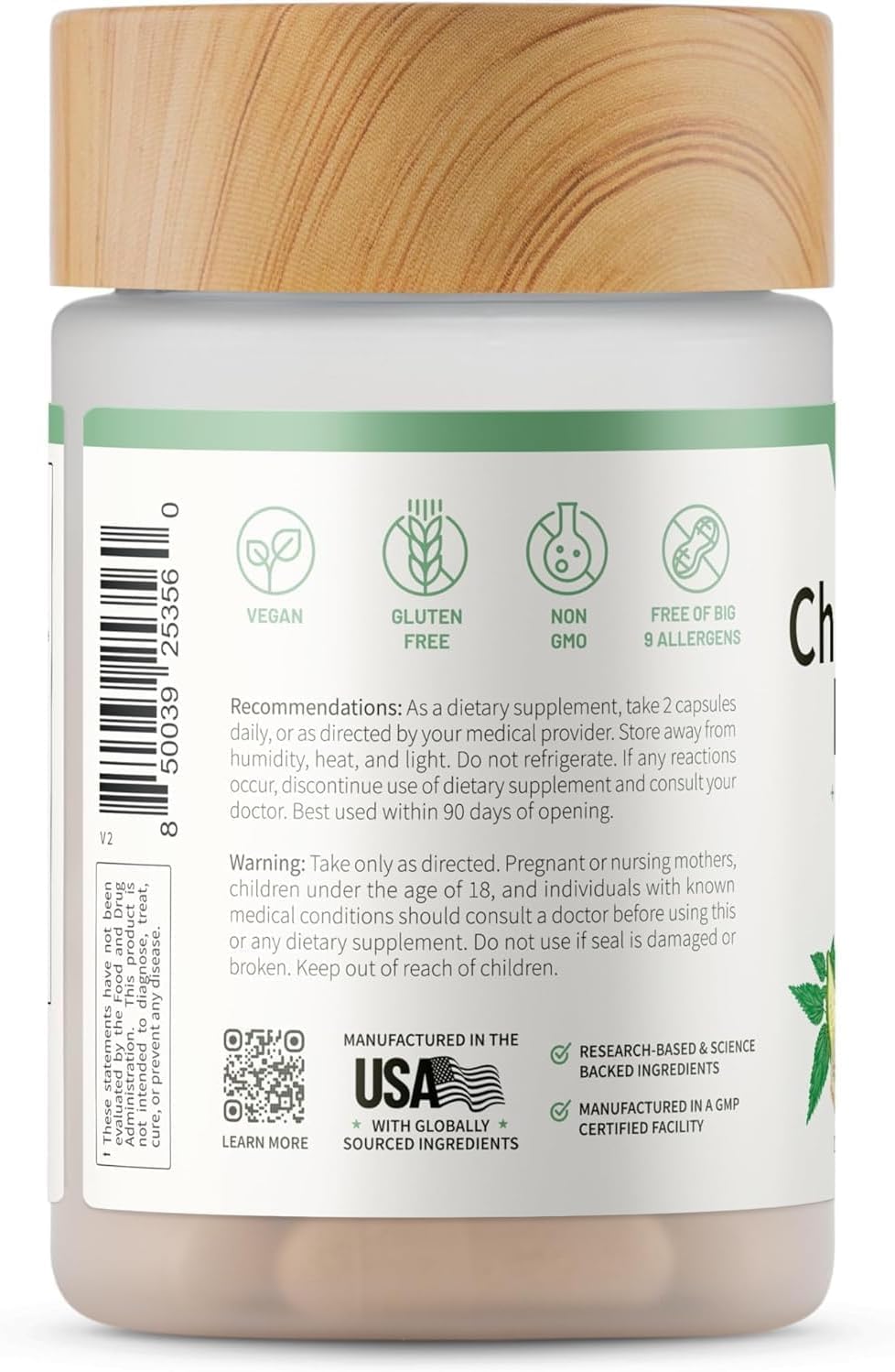 Snap Supplements Dietary Supplement for Heart & Digestion

