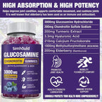 Simhould Glucosamine Chondroitin Gummies – Joint Support

