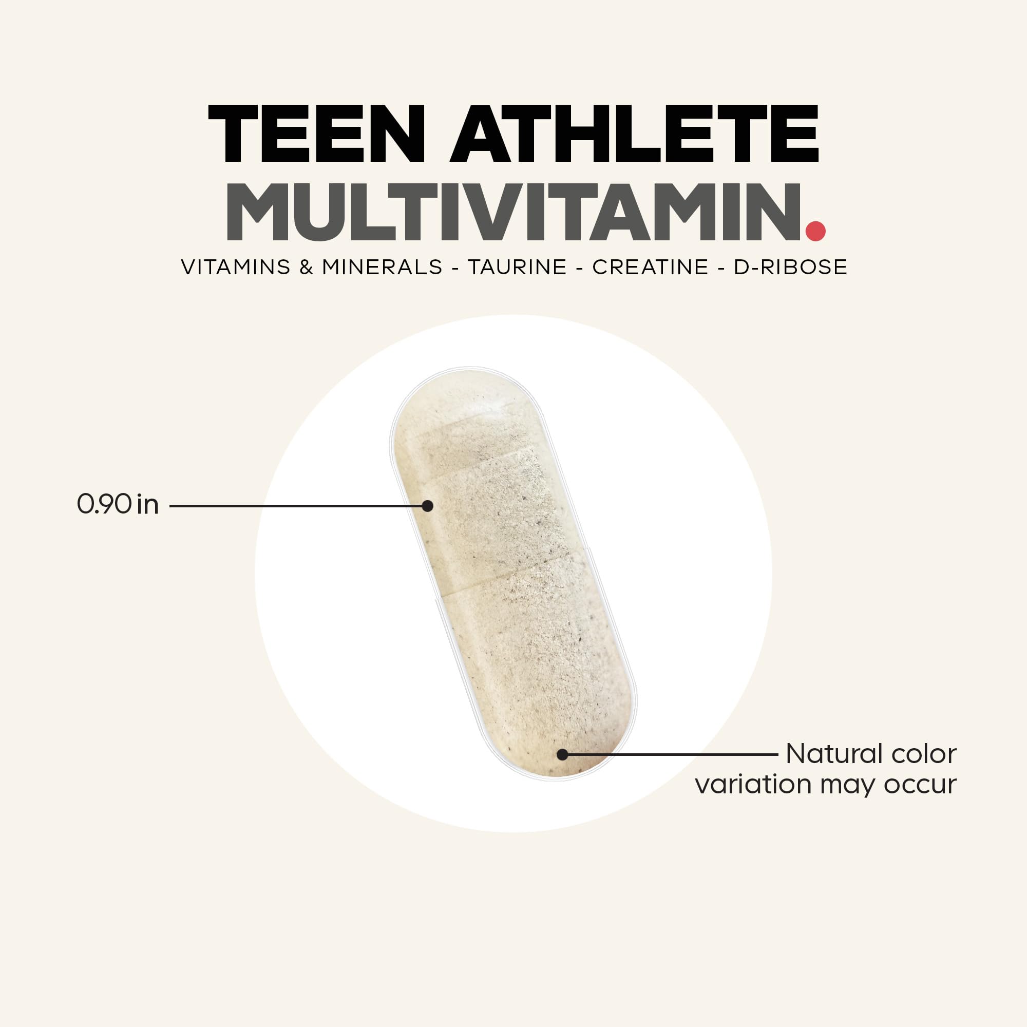 Codeage Teen Athlete Multivitamin+ Sports Supplement

