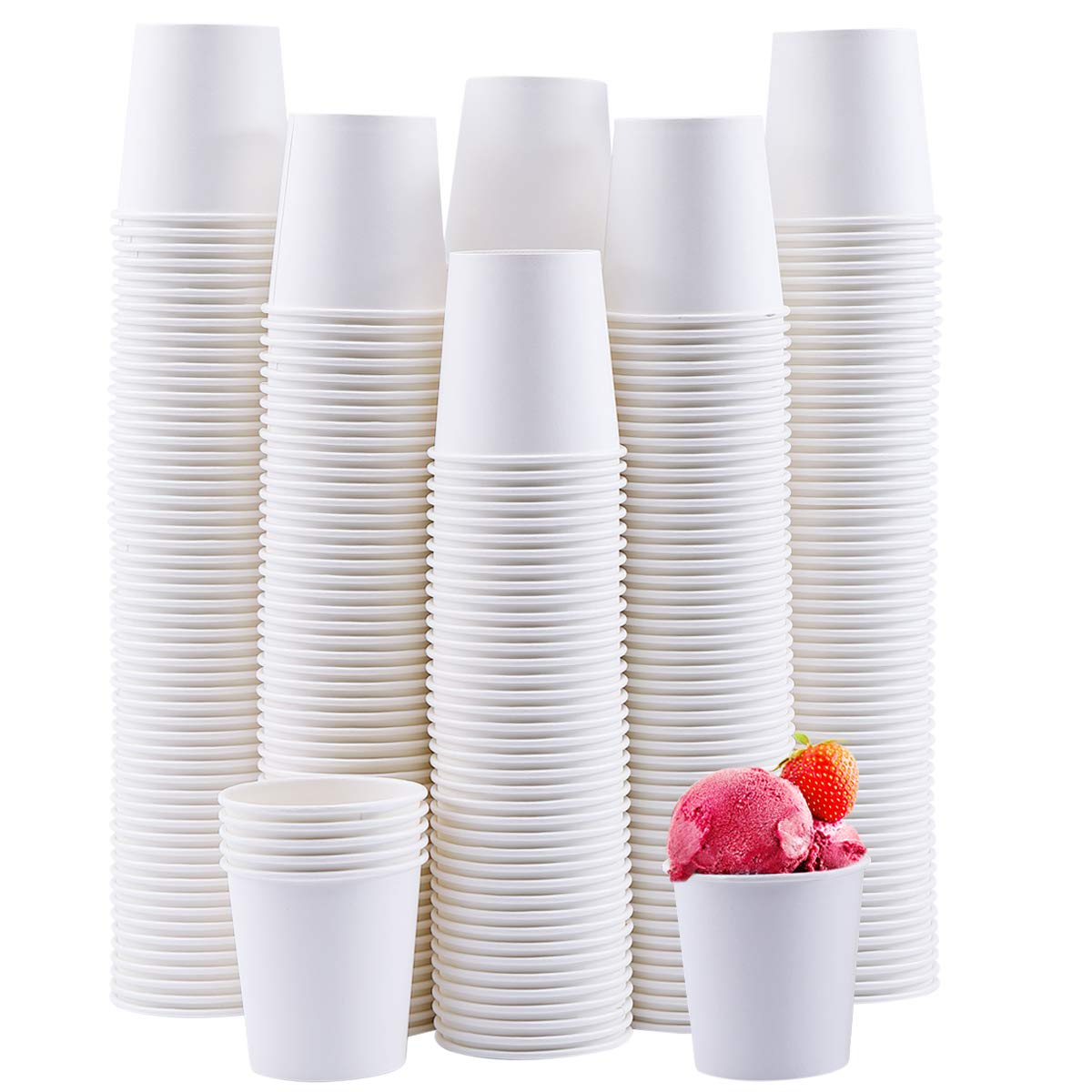 Turbo Bee Disposable Paper Cups for Espresso Shots – Mini Tasting Cups
