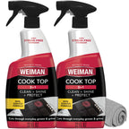 Weiman Cooktop Cleaning Spray with Microfiber Cloth

