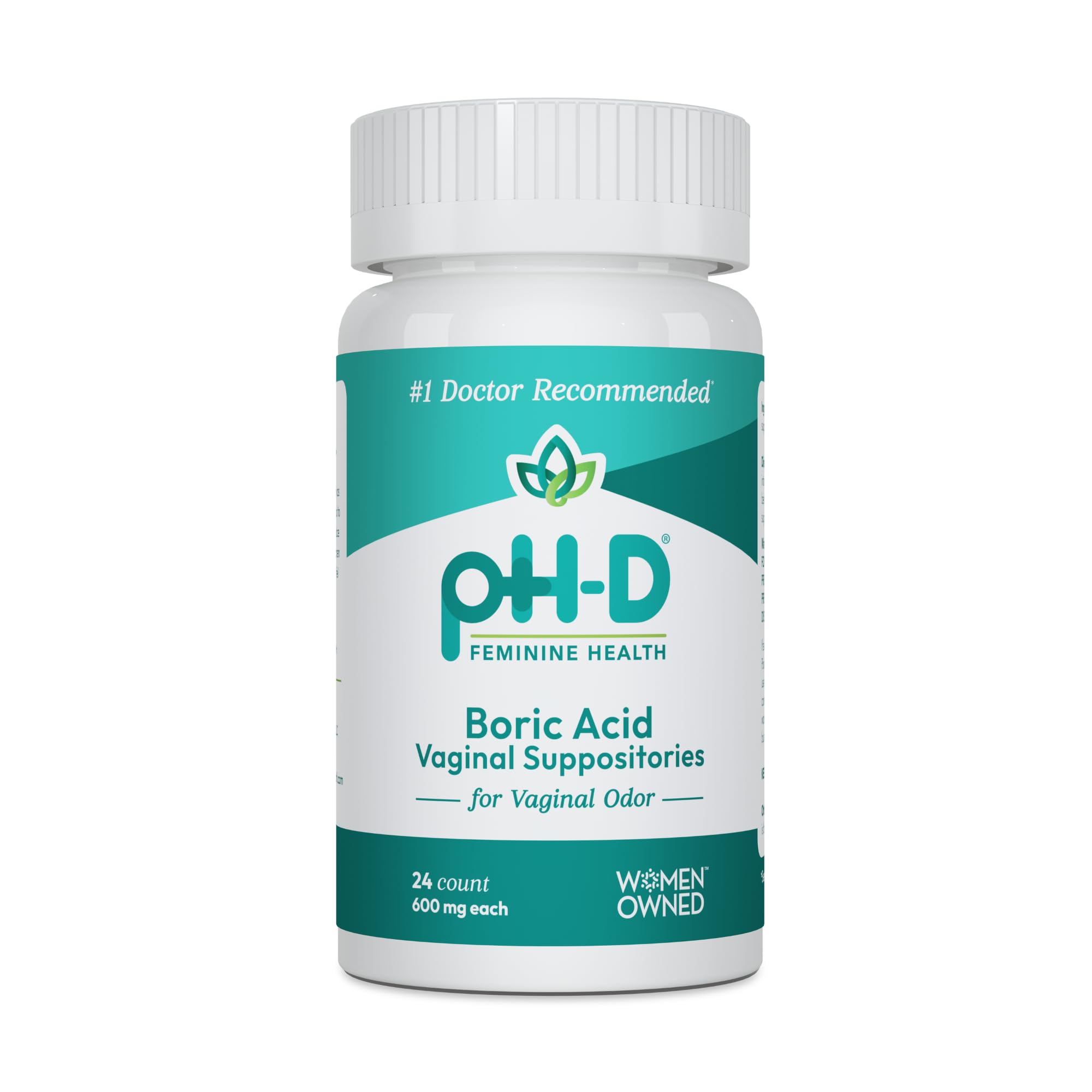 pH-D Boric Acid Suppositories for Feminine Health