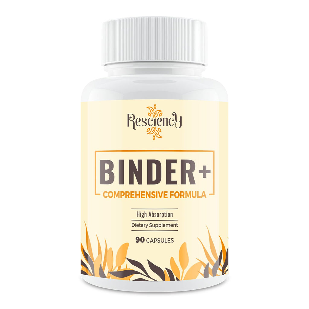 Resciency Detox Binder Supplement with Activated Charcoal and Minerals