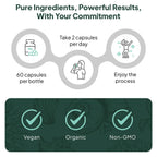 Calcium by Organics Ocean: Organic Red Algae with D3 & K2

