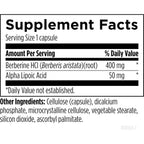 Designs for Health Berberine & Alpha Lipoic Acid 2-in-1 Capsule

