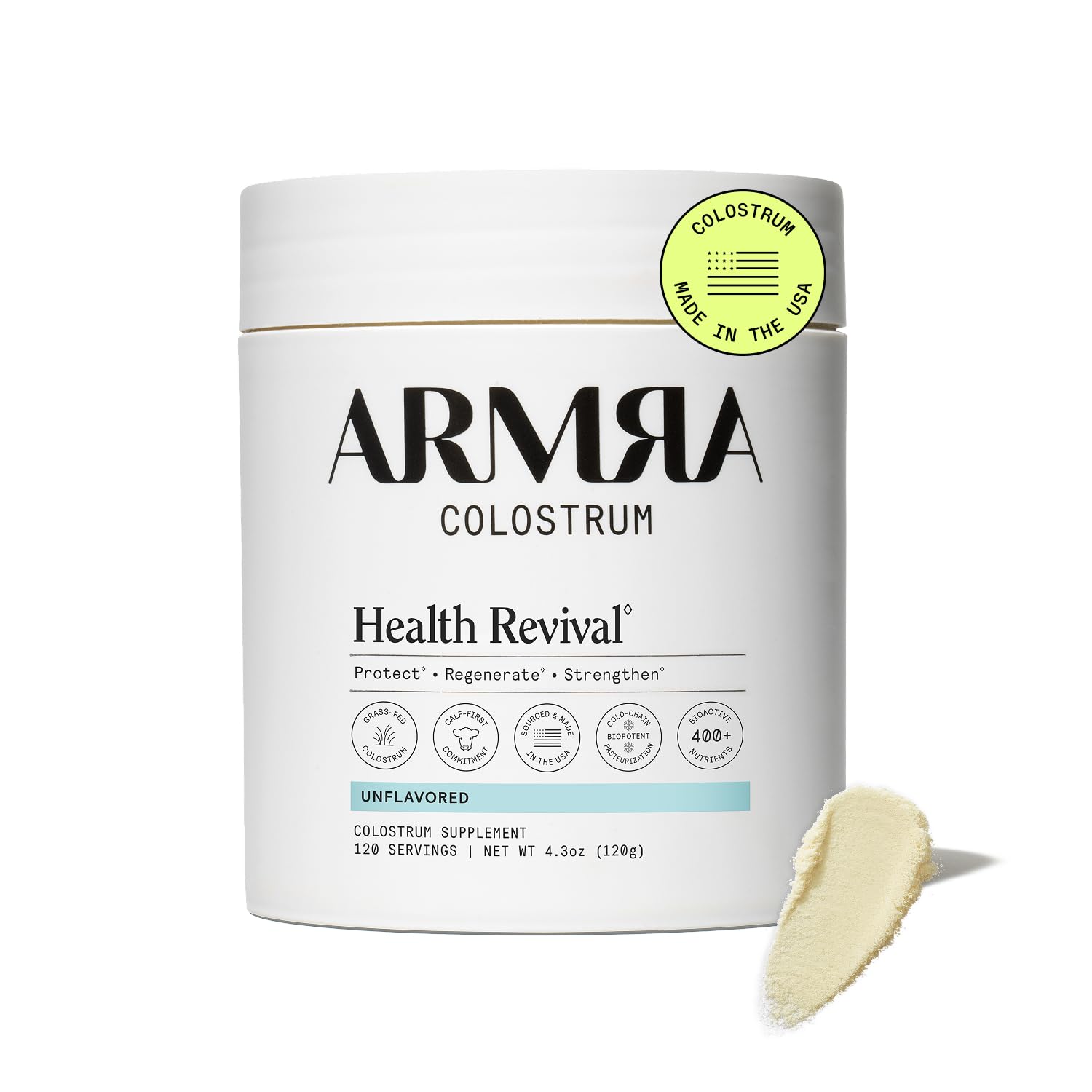 ARMRA Colostrum Powder for Gut Health & Immunity

