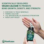 PlantFusion Vegan Calcium Magnesium with D3 K2 Aquamin

