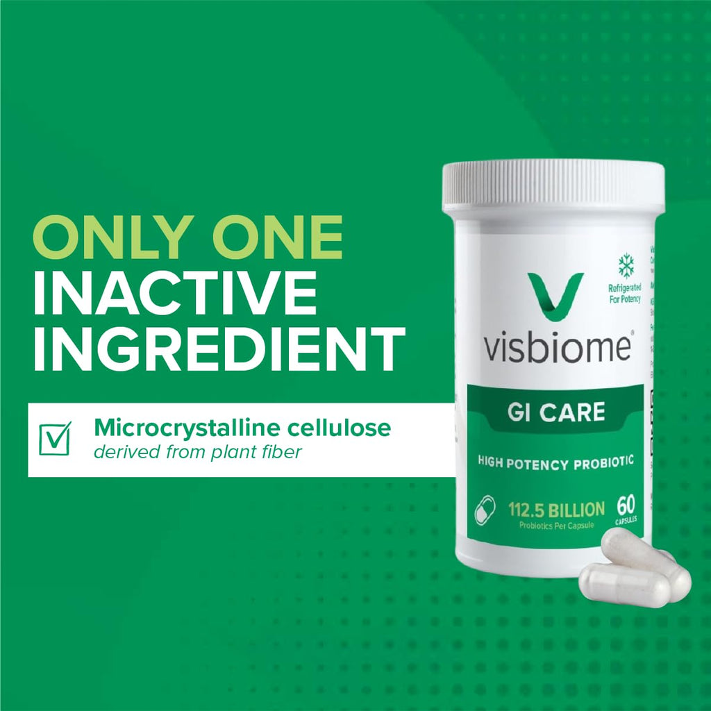 Visbiome GI Care Probiotic for Gut Health - USA Made

