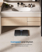 RENPHO 550lb Digital Bathroom Scale | Backlit Display

