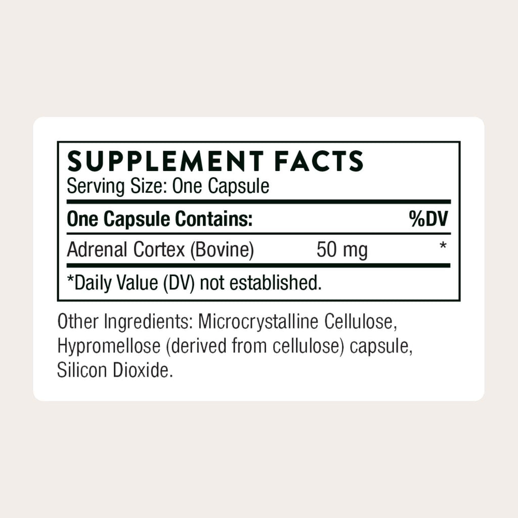 THORNE Adrenal Cortex Supplement | Cortisol Support

