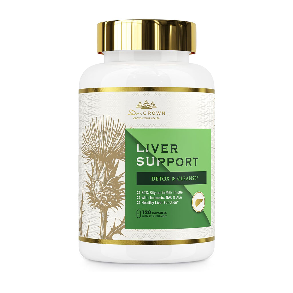 Milk Thistle Liver Support with NAC, Artichoke, Turmeric & Dandelion

