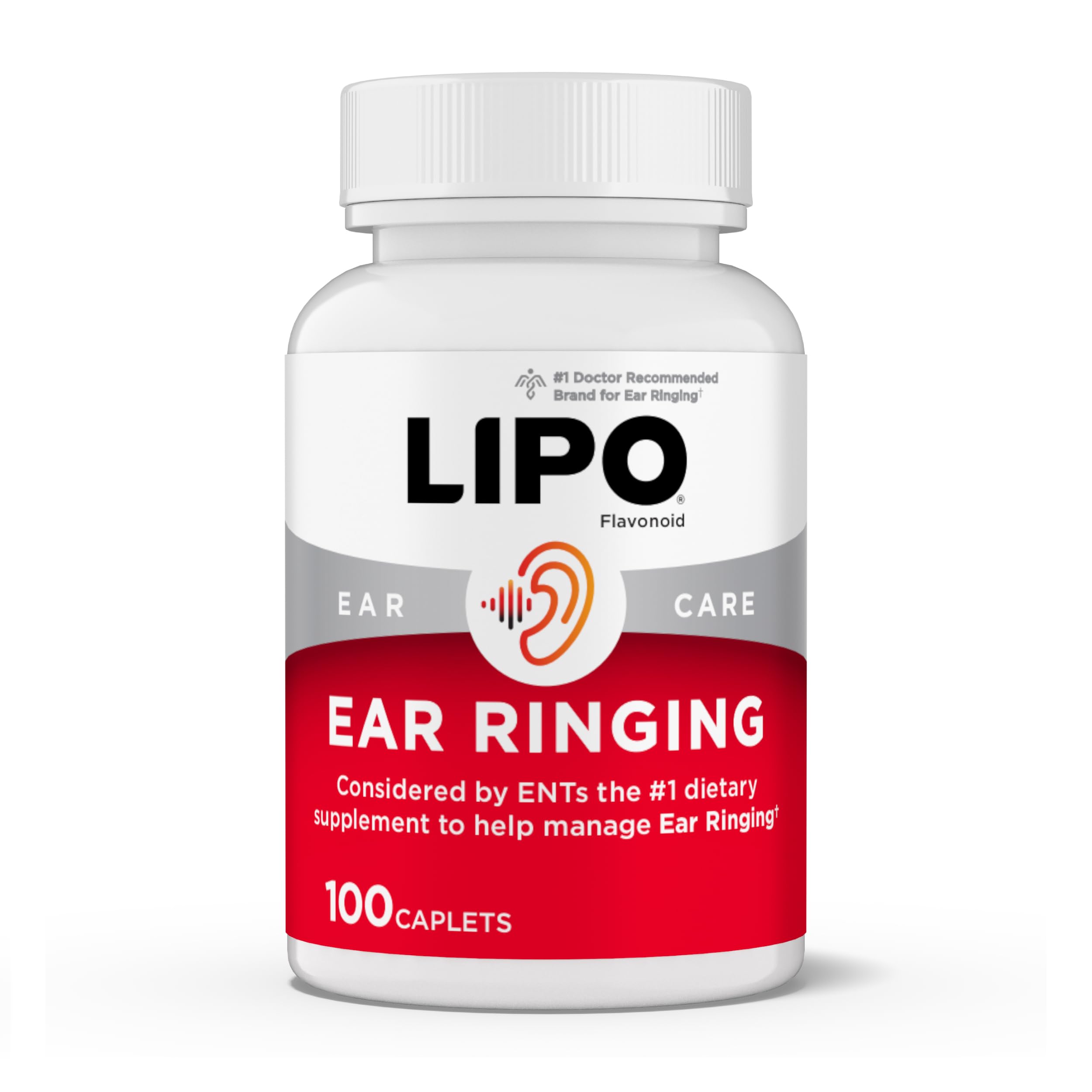 LIPO Ear Ringing Support with Lemon Bioflavonoid Complex

