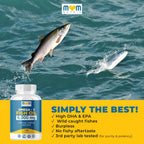 MOM NUTRIX Omega-3 Fish Oil Supplement - Heart & Brain

