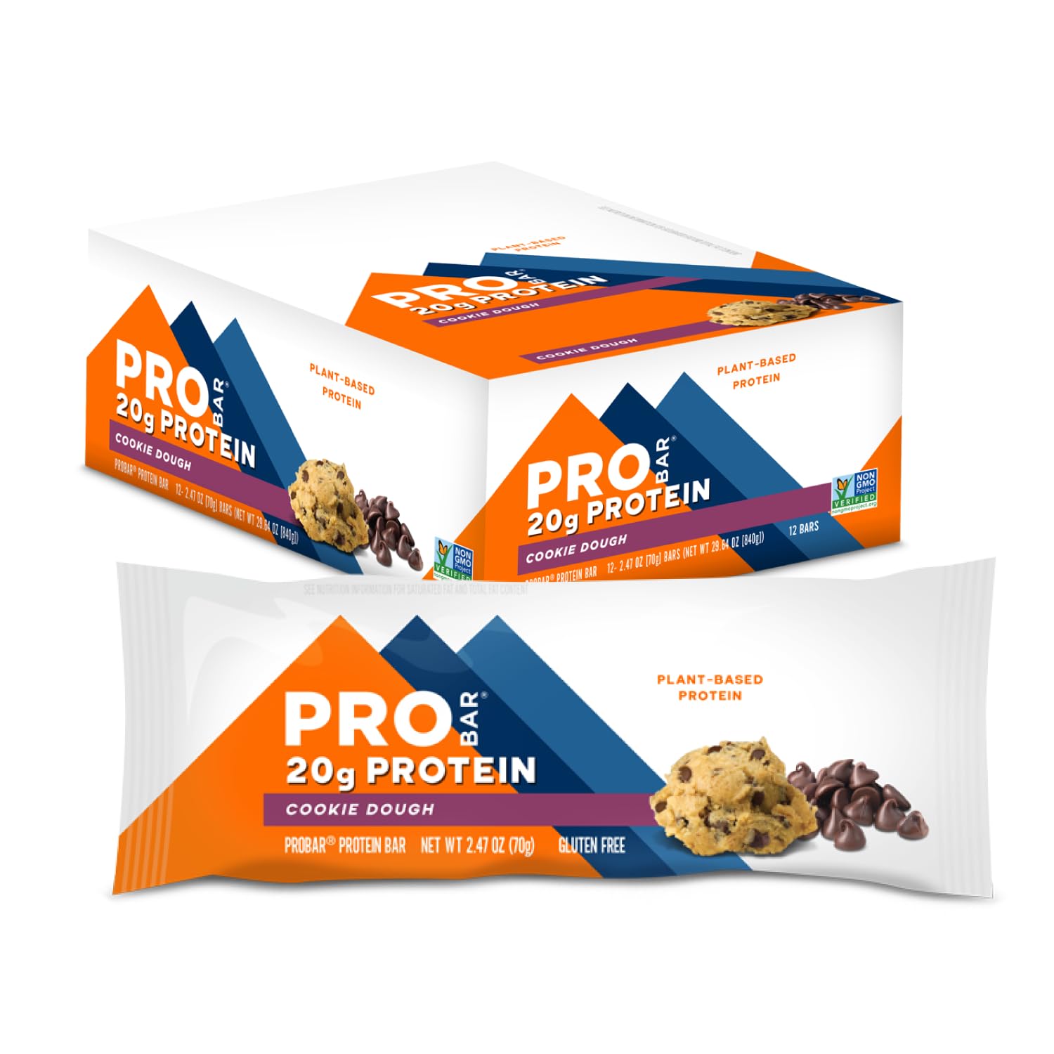 PROBAR Plant-Based Protein Bar – Gluten Free Dairy Free Non-GMO Snack