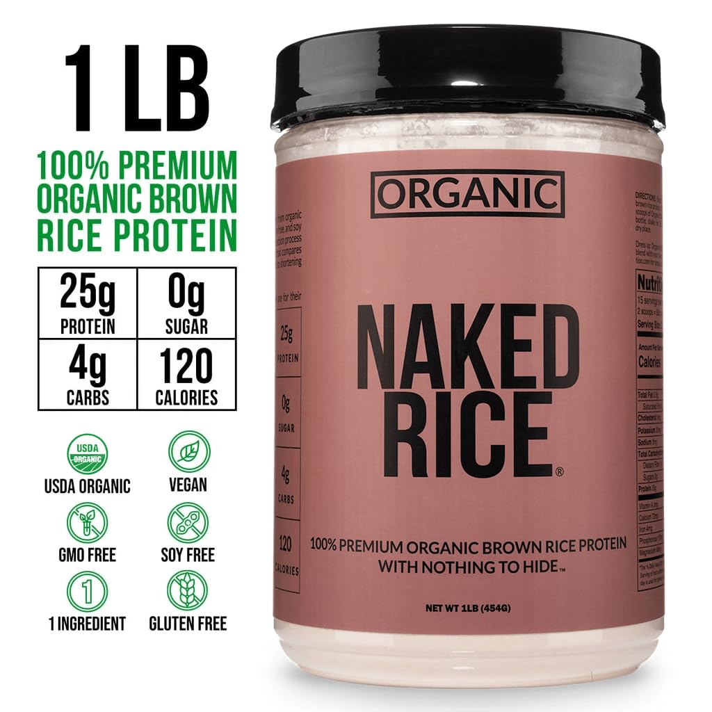 Naked Rice Organic Brown Rice Protein Powder

