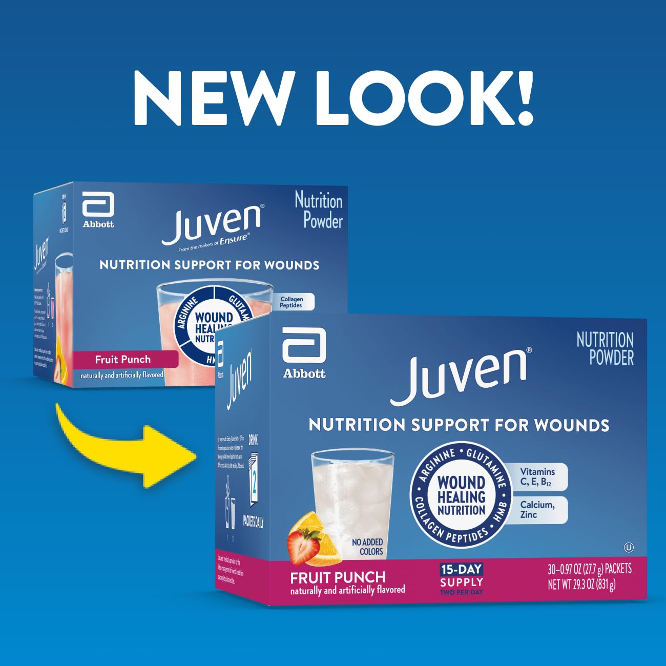 Juven Therapeutic Nutrition Drink Powder Amino Acids HMB

