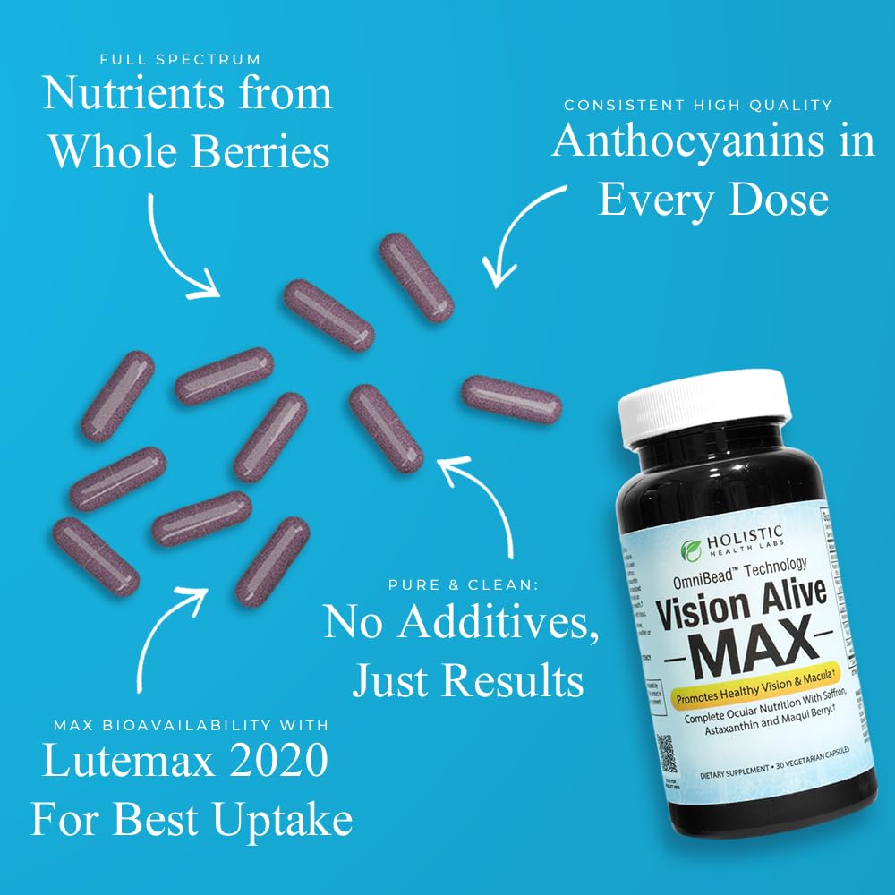 Vision Alive Max Eye Health Supplement Holistic Health Labs

