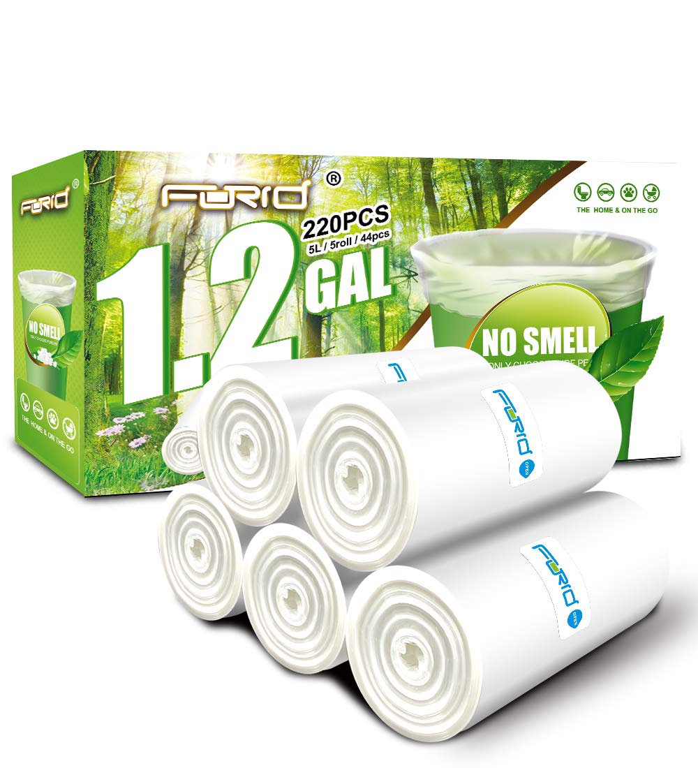 Garbage Bags FORID – Clear Plastic Trash Bags for Home