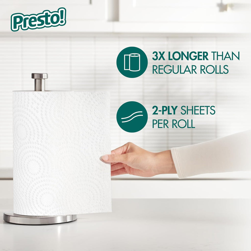 Presto Flex-a-Size Kitchen Paper Towels - 2-Ply Absorbent

