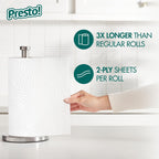 Presto Flex-a-Size Kitchen Paper Towels - 2-Ply Absorbent

