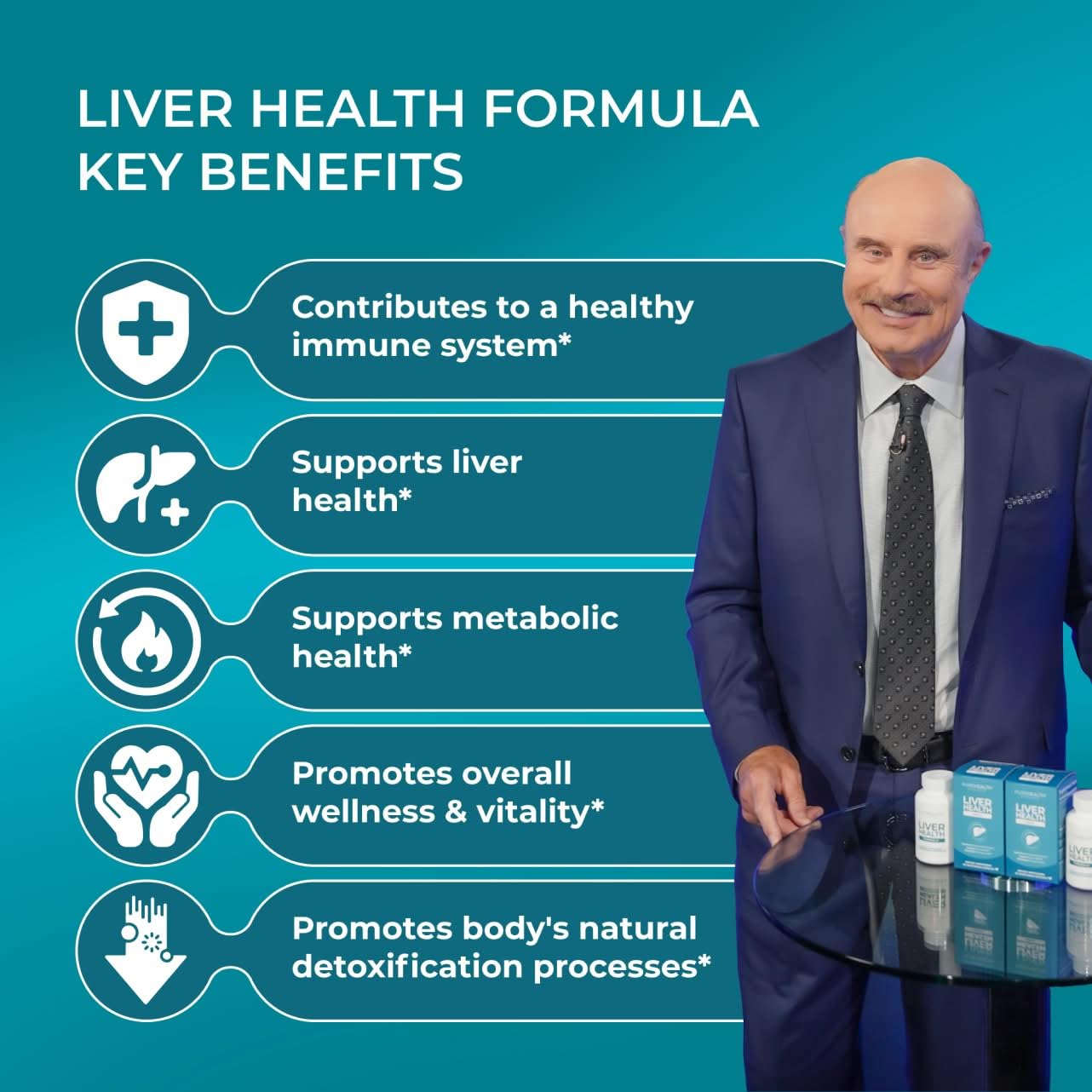 PureHealth Research Liver Health Detox & Repair Supplement

