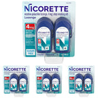 Nicorette 4 mg Coated Nicotine Lozenges Ice Mint – Quit Smoking Aid