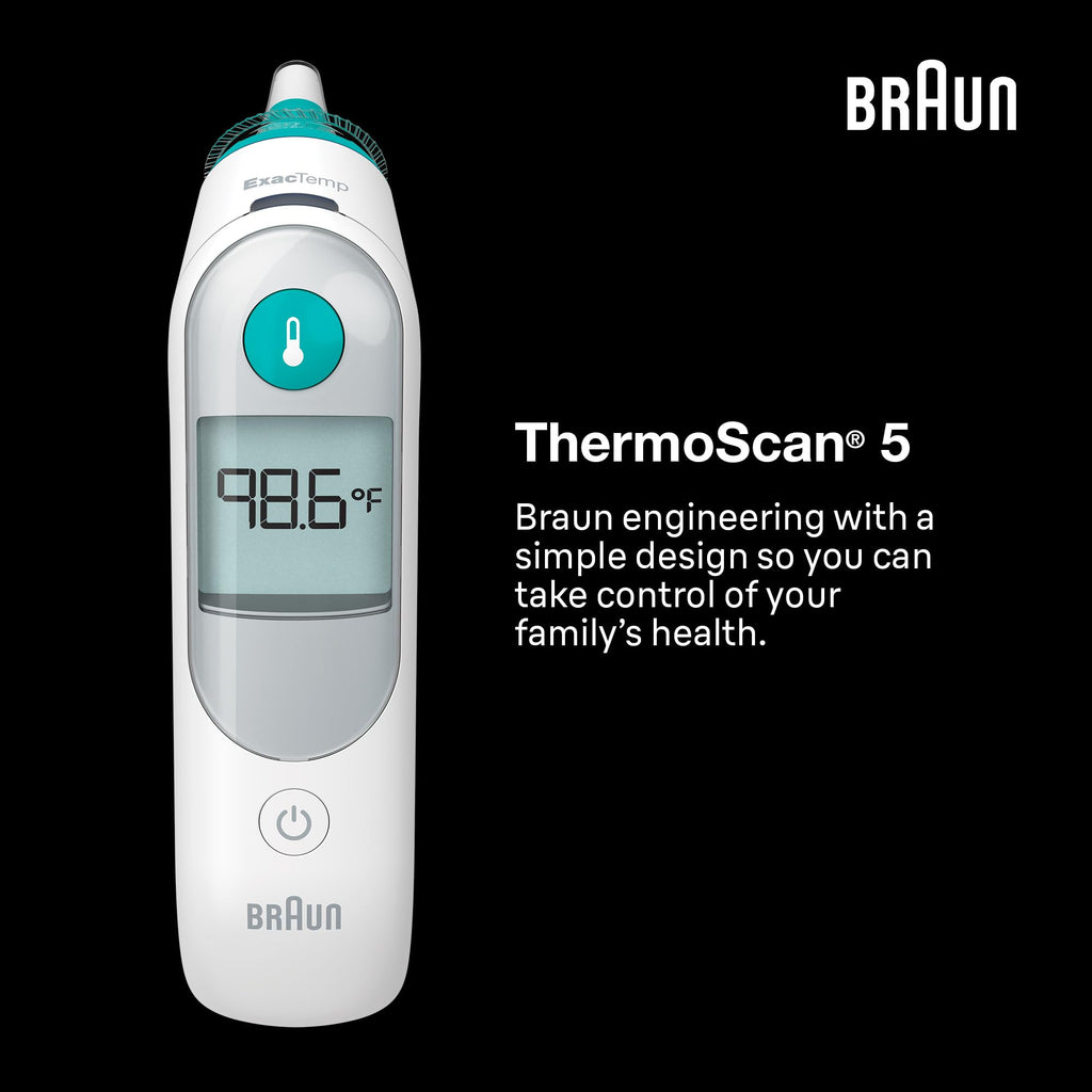 Braun ThermoScan 5 Ear Thermometer ExacTemp

