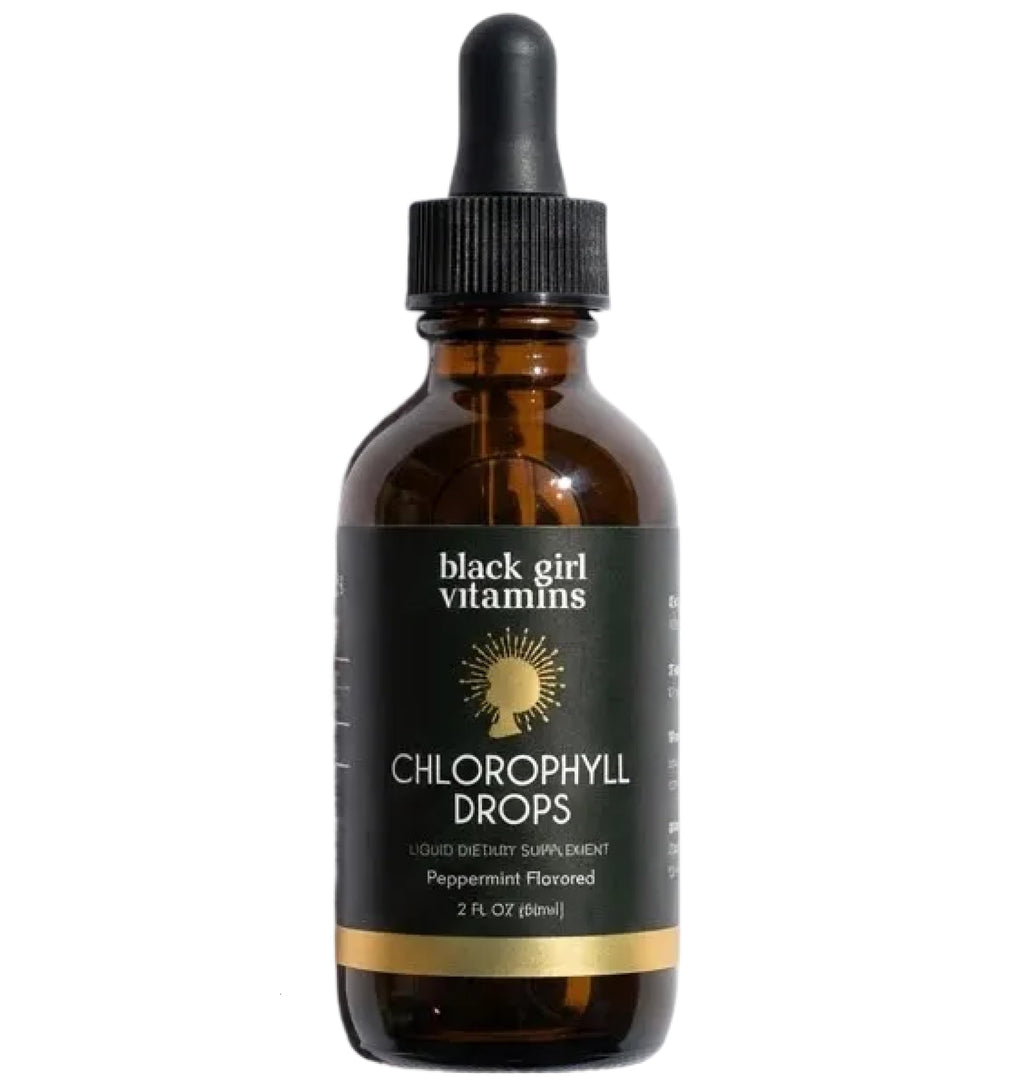 Liquid Chlorophyll Drops Plant-Based Digestive Skin Support

