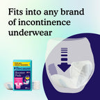 Because Overnight Booster Pads for Incontinence Underwear

