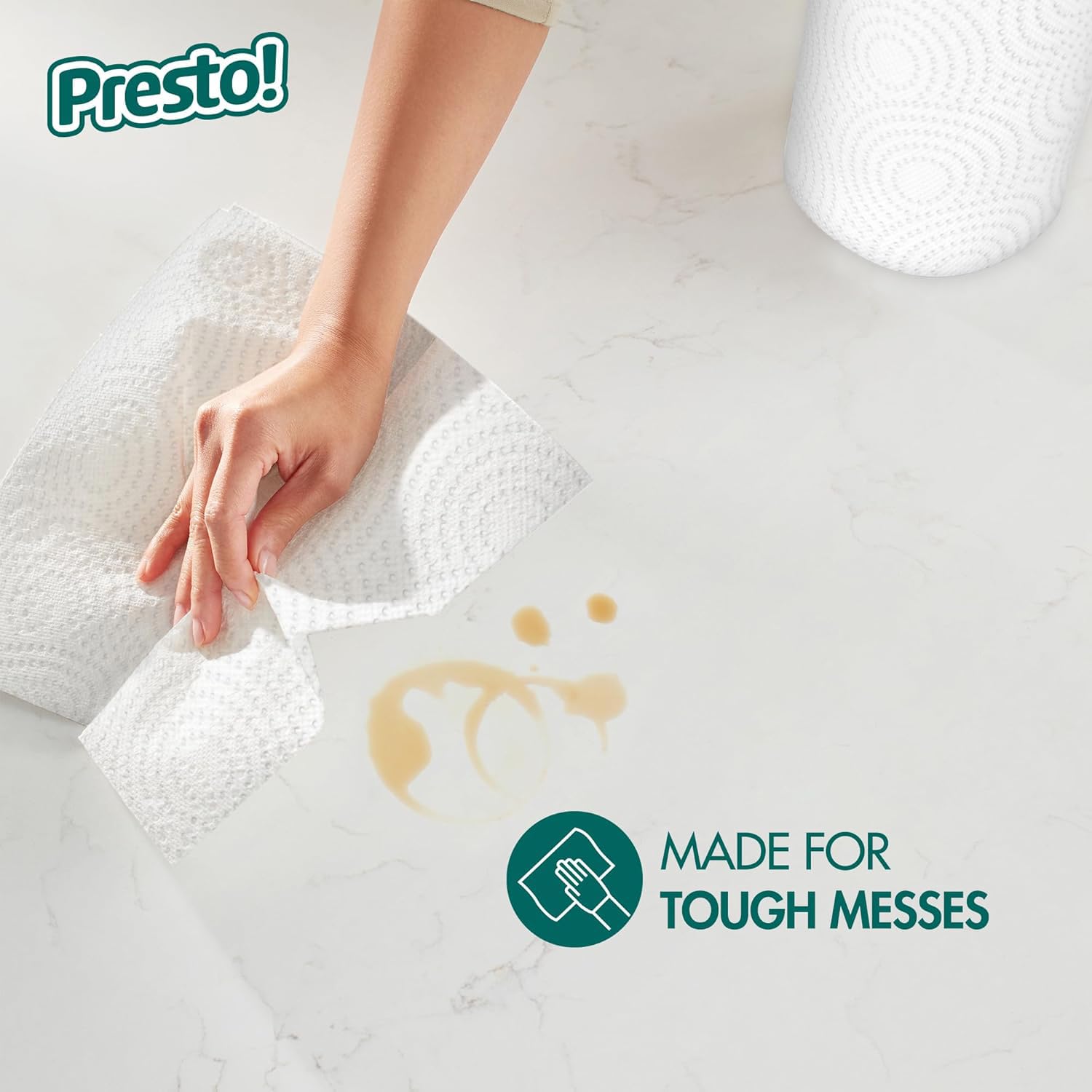 Presto Flex-a-Size Kitchen Paper Towels - 2-Ply Absorbent

