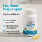 Nordic Naturals Ultimate Omega Omega-3 Fish Oil Non-GMO

