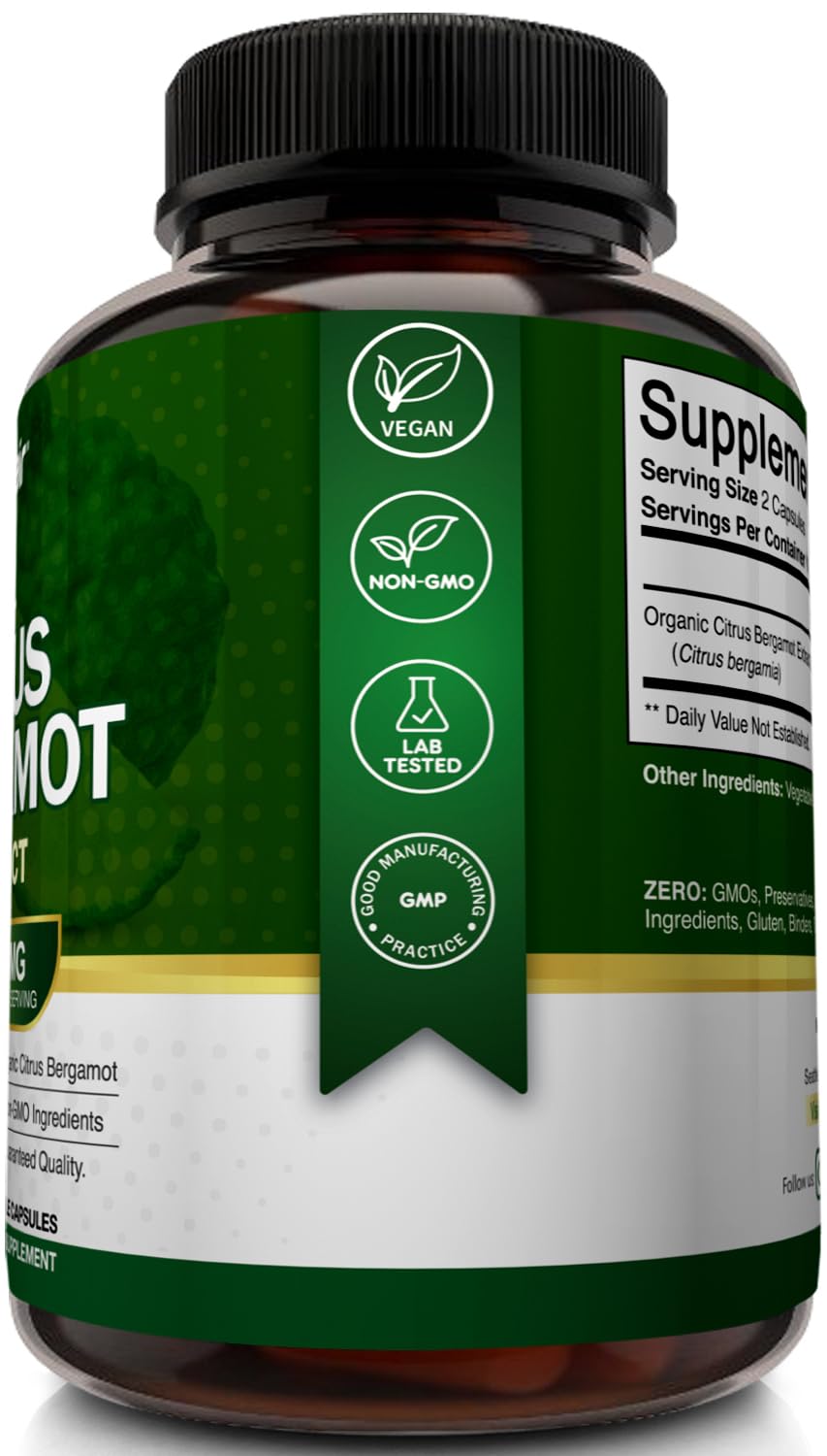 NutriFlair Citrus Bergamot Supplement – Vegan & Non-GMO

