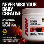 RAW Nutrition Creatine Monohydrate Powder – Micronized

