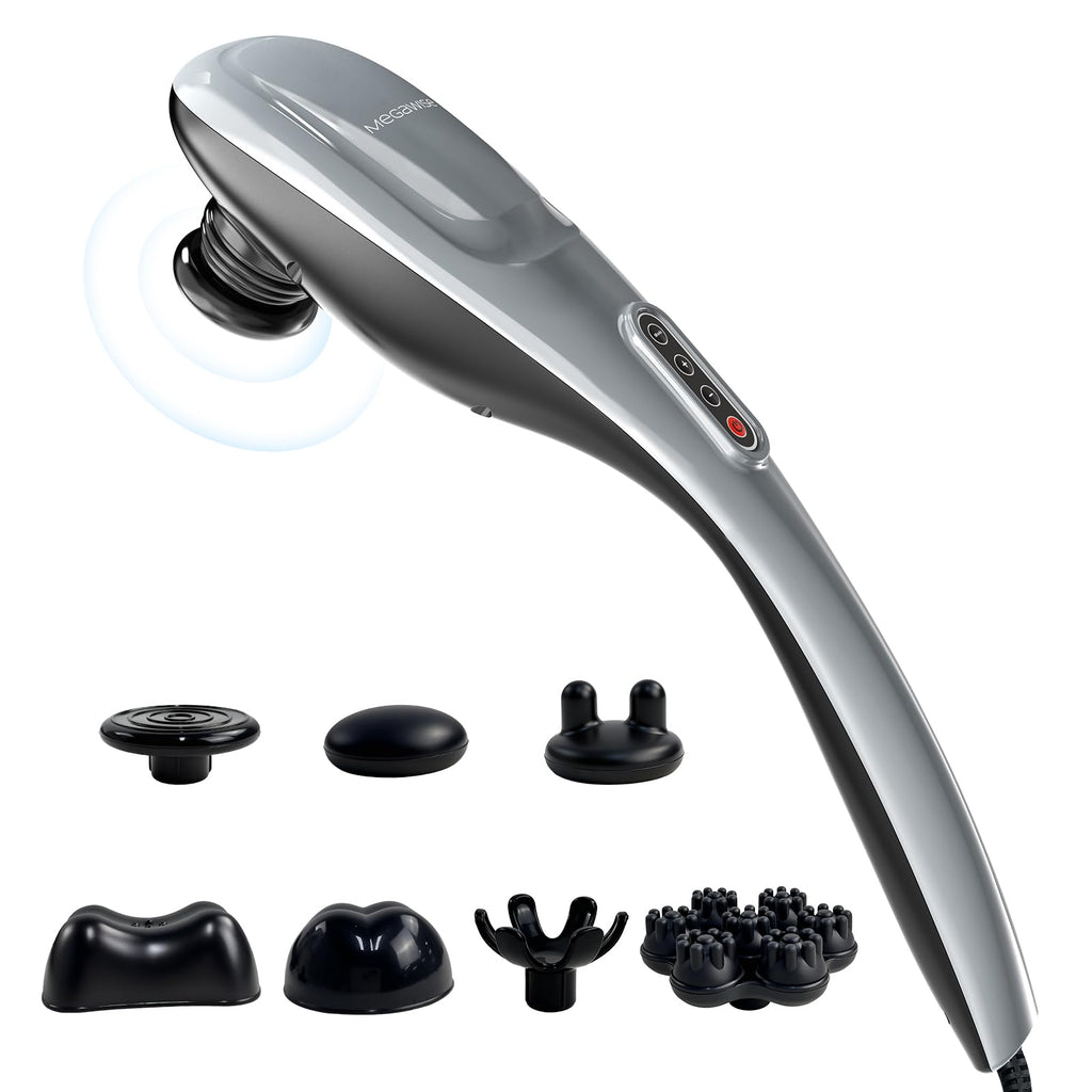 MEGAWISE Handheld Deep Tissue Massager – 3600 RPM

