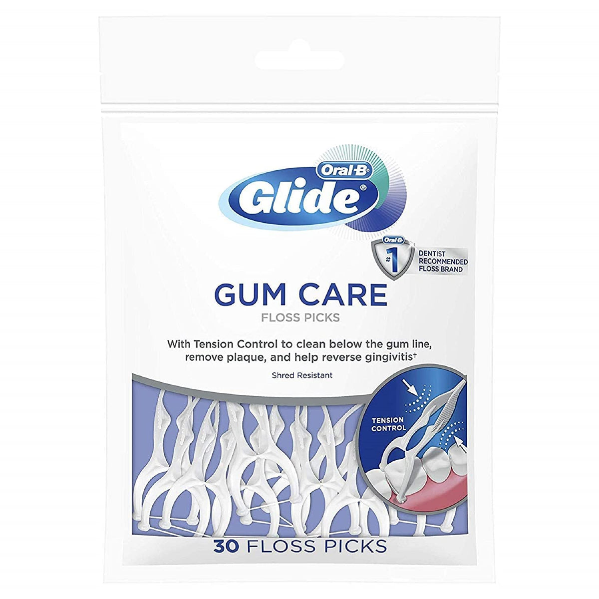 Oral-B Glide Floss Picks | Smooth, Shred-Resistant Cleaning

