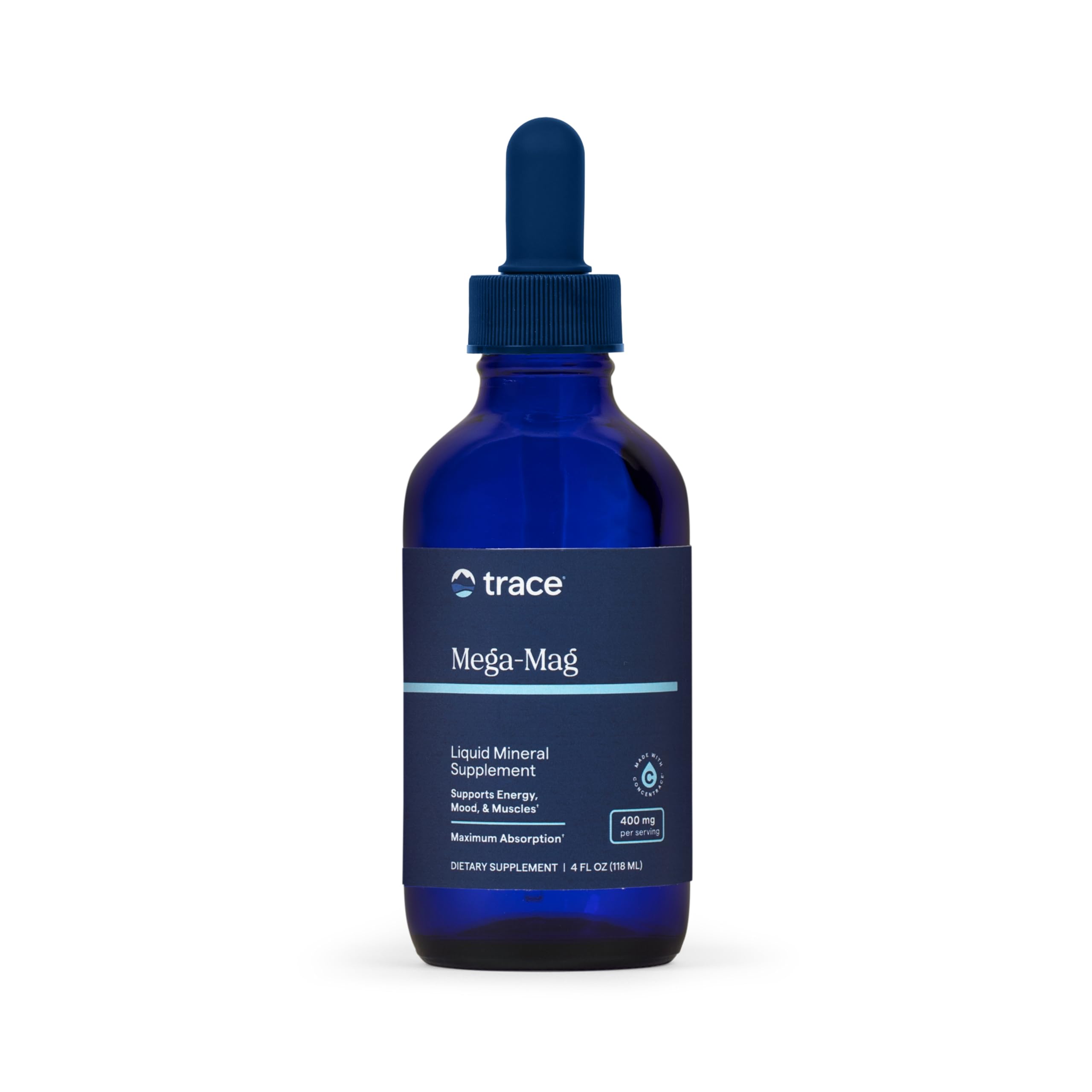 Liquid Magnesium Supplement by Trace Minerals Mega-Mag

