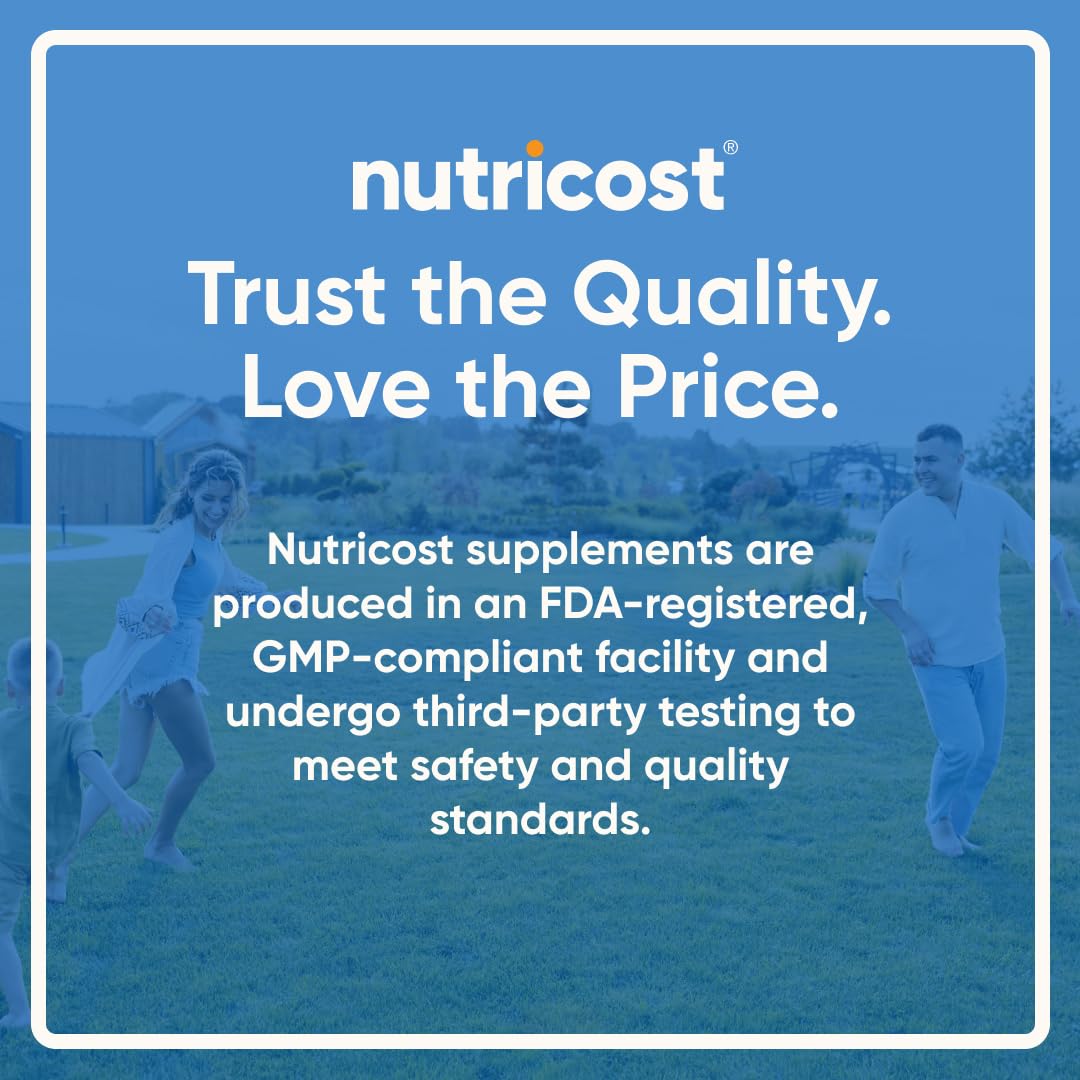 Nutricost Astaxanthin 12mg Softgels | Non-GMO Gluten Free

