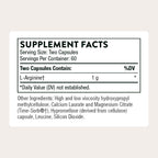 Thorne L-Arginine Sustained-Release Supplement

