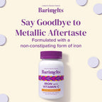 Barimelts Iron with Vitamin C | Sugar-Free Bariatric Iron

