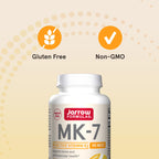 Jarrow Formulas MK-7 Vitamin K2 Softgels 90 mcg

