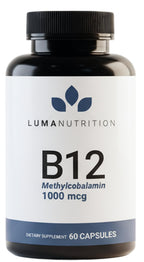 Vitamin B12 Methylcobalamin 1000 mcg - Luma Nutrition Energy


