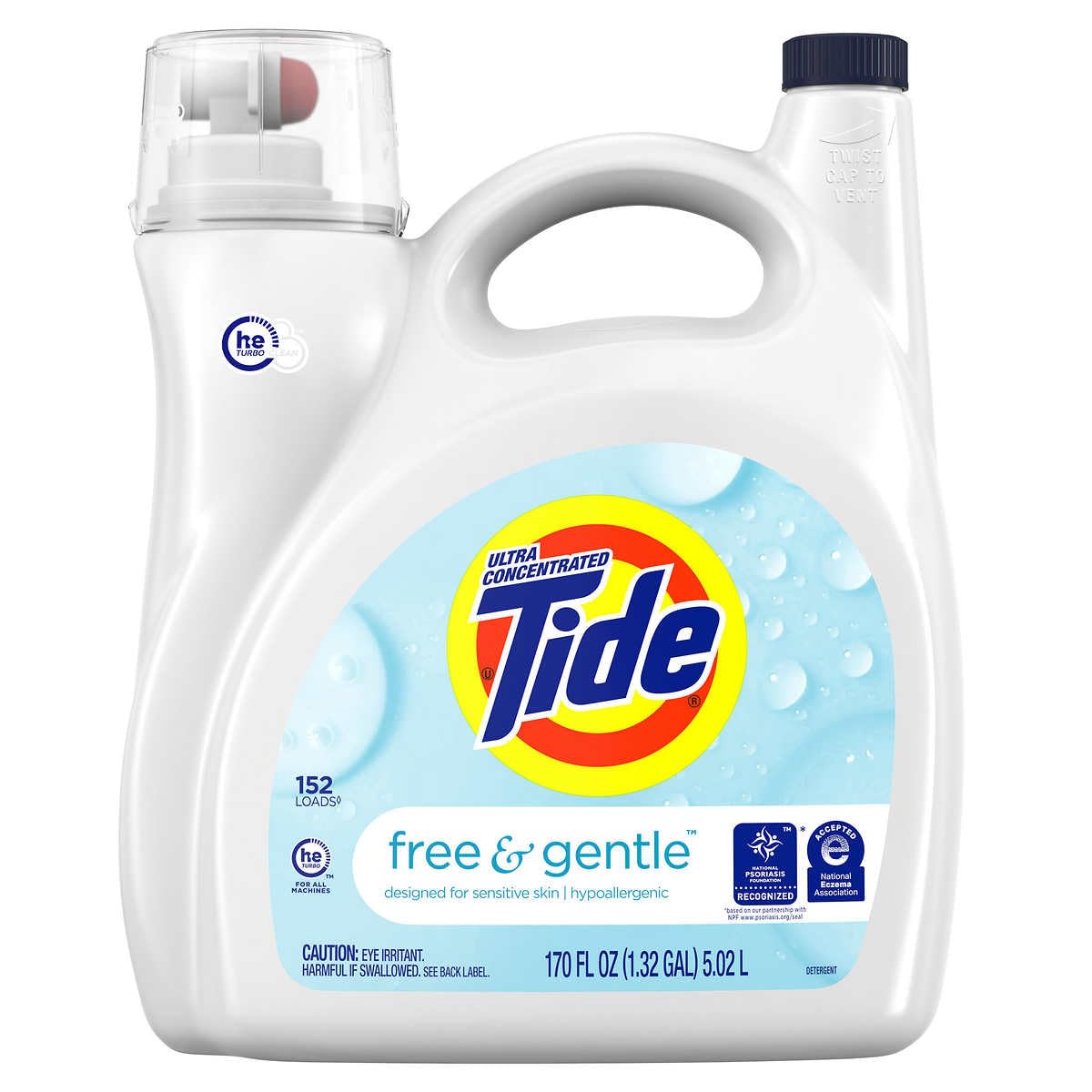 Tide Free and Gentle Liquid Laundry Detergent