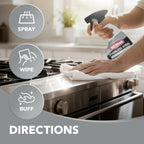 Weiman Stainless Steel Cleaner & Polish | Streak-Free Shine

