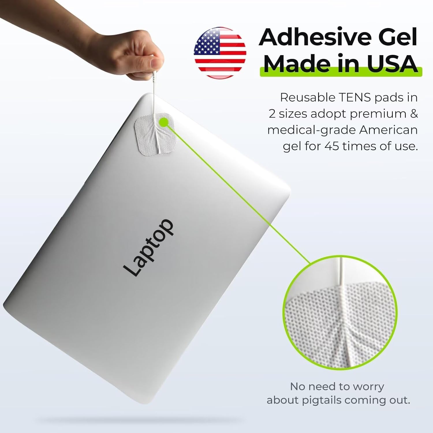 AUVON 3-in-1 TENS EMS Massager for Pain Relief | Rechargeable

