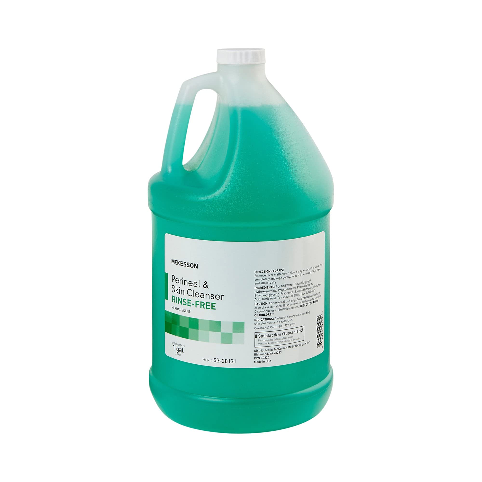 McKesson Perineal Skin Cleanser with Aloe – Rinse-Free Wash
