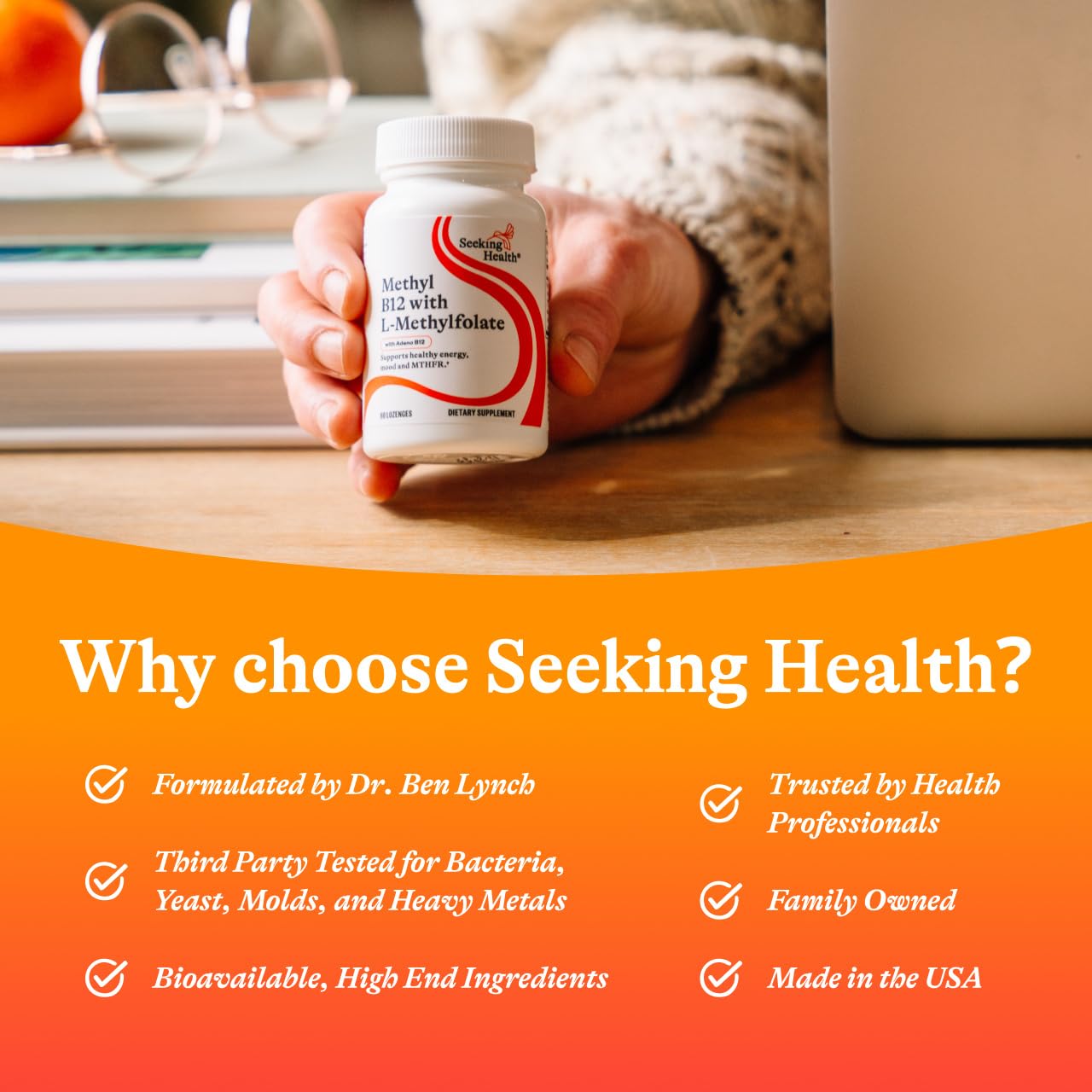 Seeking Health Brain & Energy Vitamin

