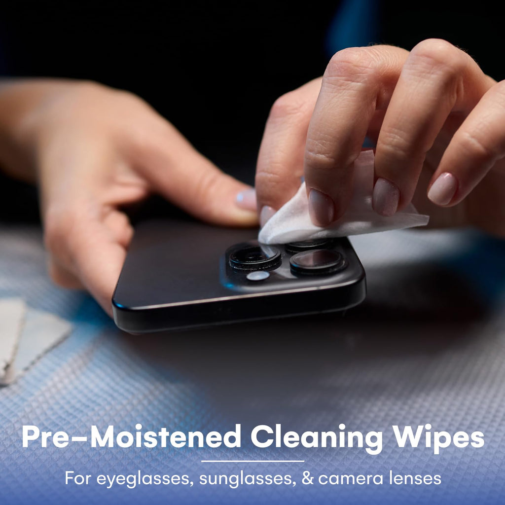 Care Touch Lens Wipes for Eyeglasses – Pre-moistened

