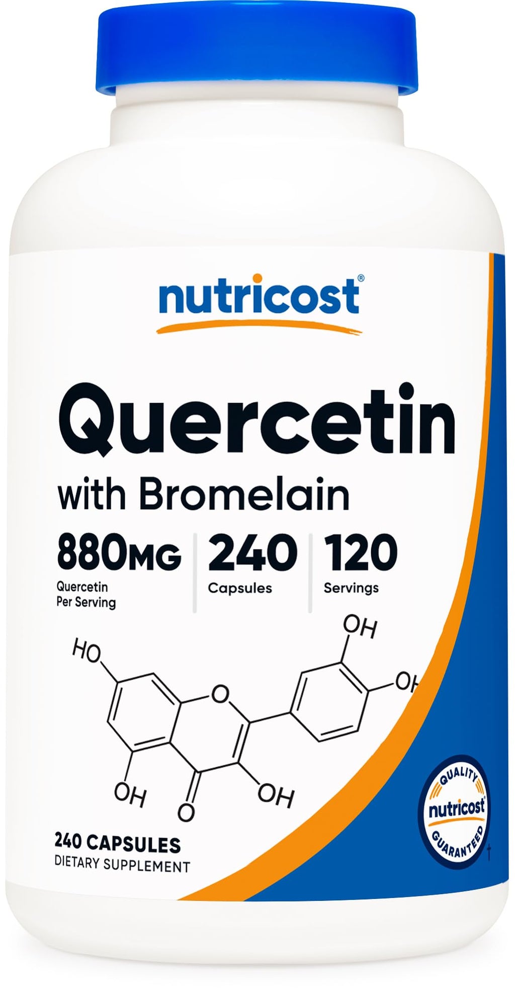 Nutricost Quercetin with Bromelain - Gluten Free

