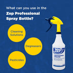 Zep Professional Sprayer Bottle with Adjustable Nozzle

